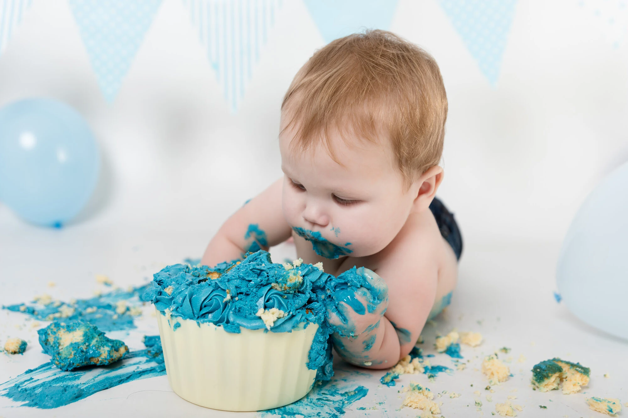 Cake Smash Photography session sample