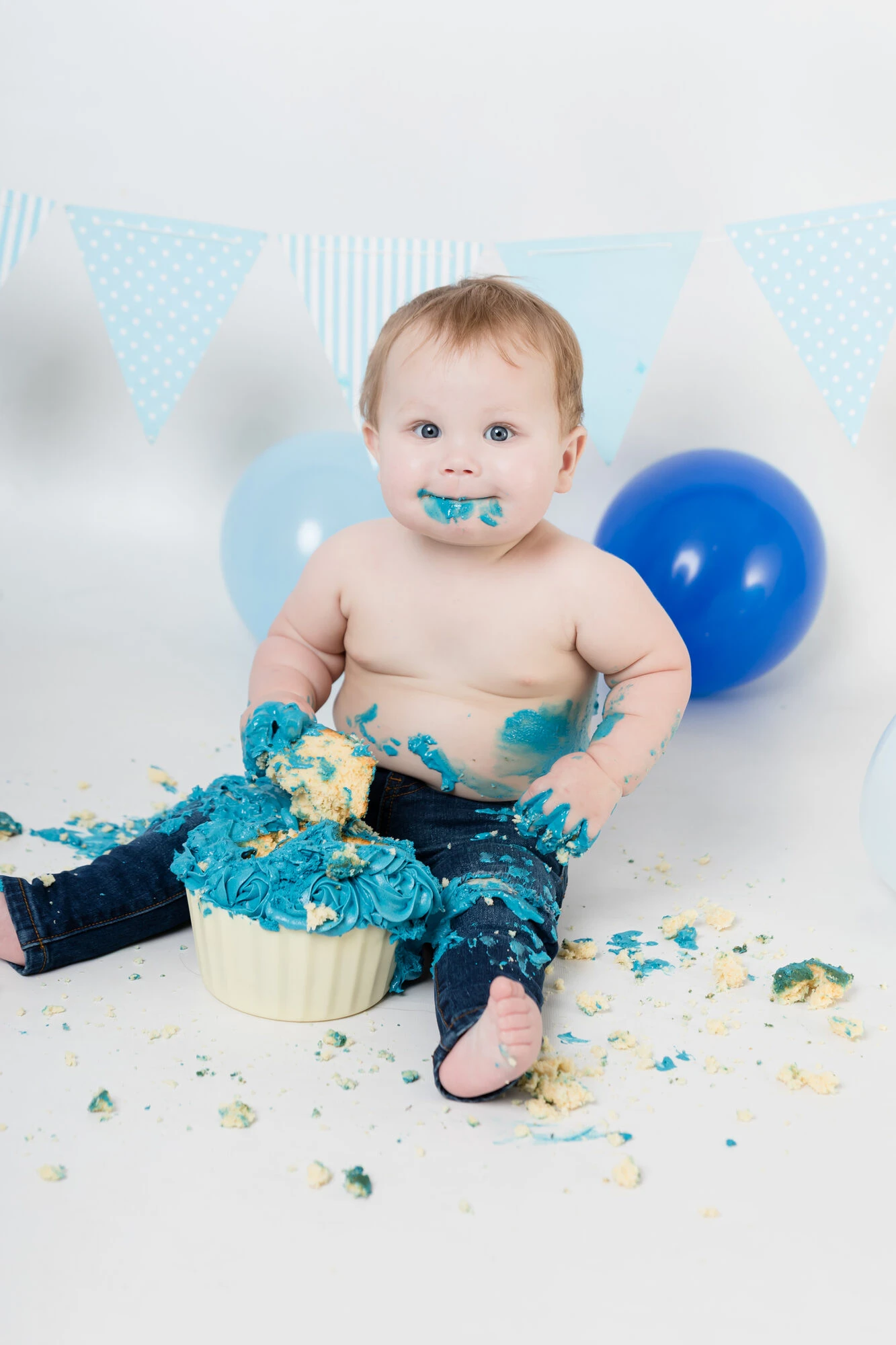 Cake Smash Photography session sample